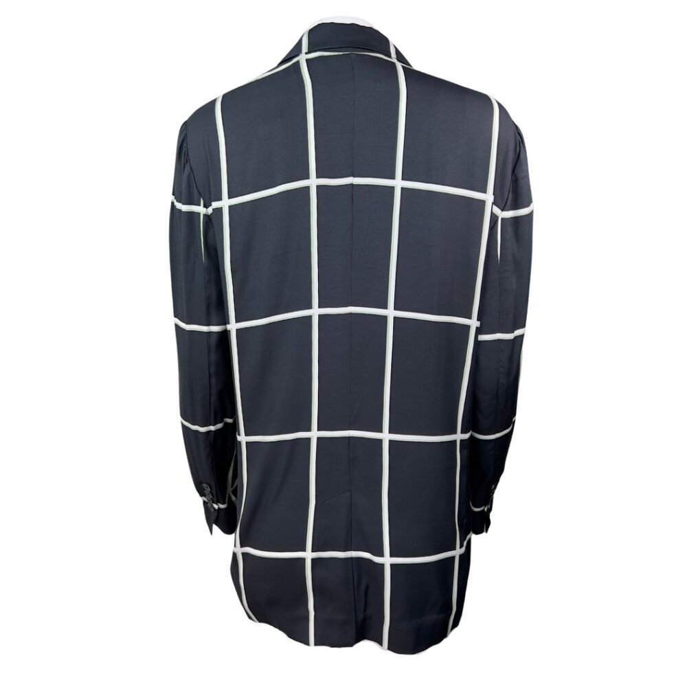 Equipment Windowpane Check Blazer - Picture 2 of 2